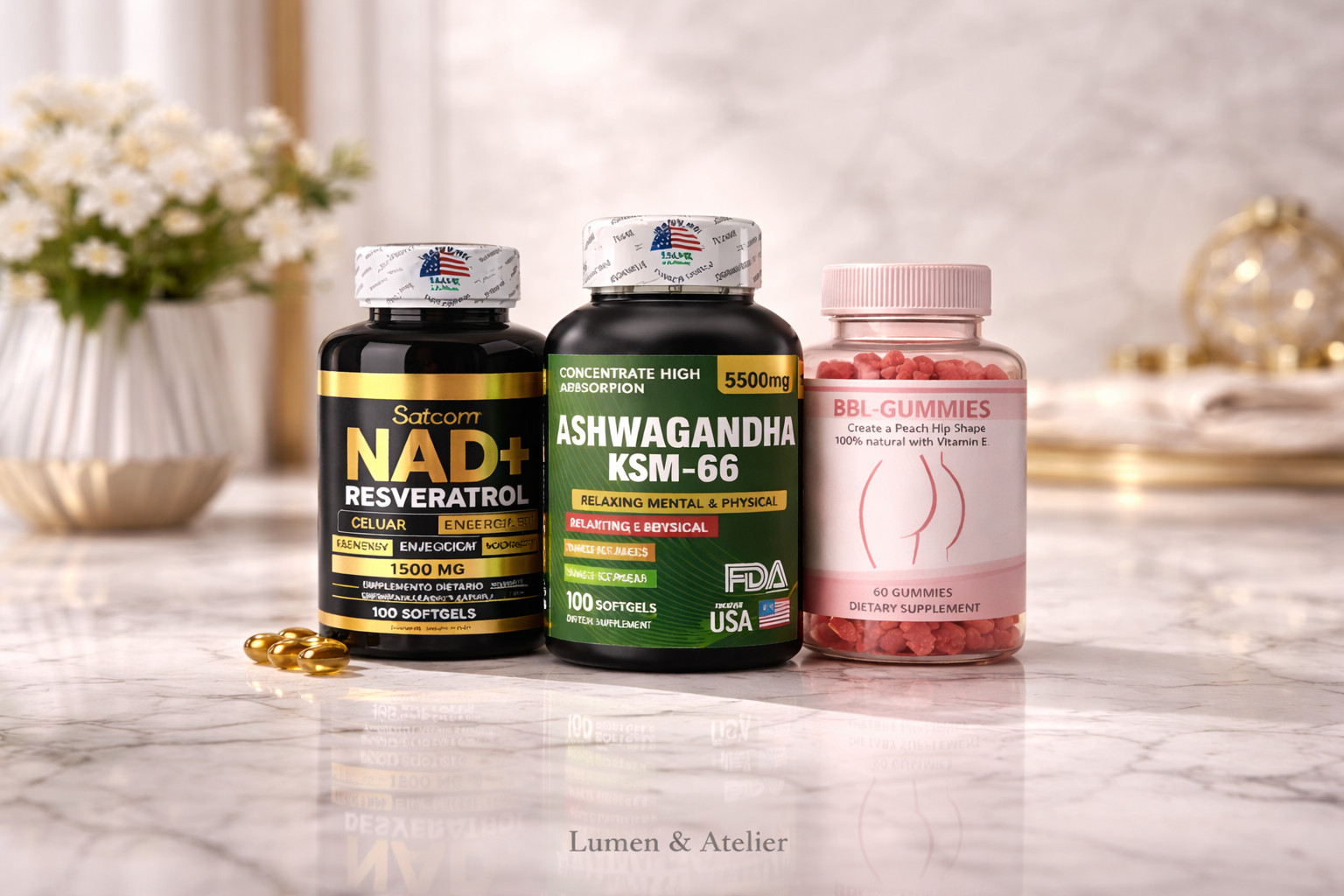 Nad saotomi + Gomitas 60 + Aswagandha