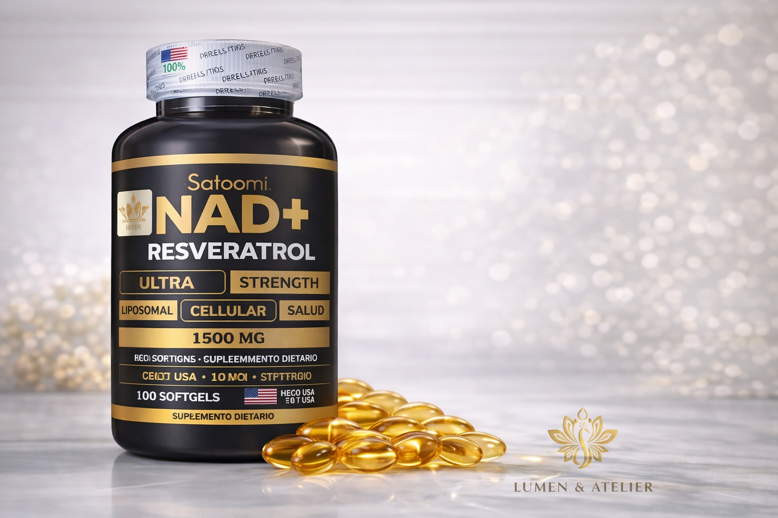 NAD + RESVERATROL CON INVIMA
